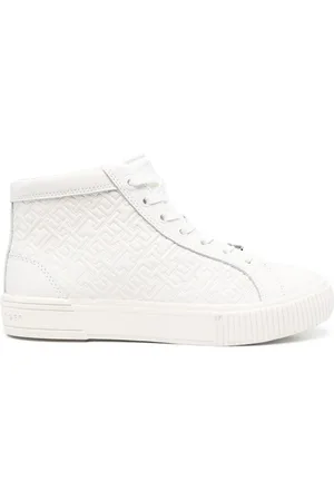 Tommy Hilfiger Low-top sneakers med præget monogram