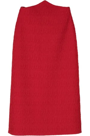 Gucci Mellemlang bouclé-nederdel fra 2010