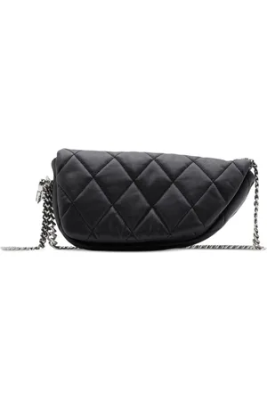 Burberry Shield Lock skuldertaske i læder