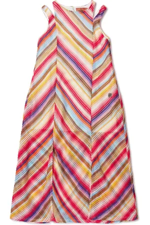 Missoni Kjole med zigzagmønster og paneler