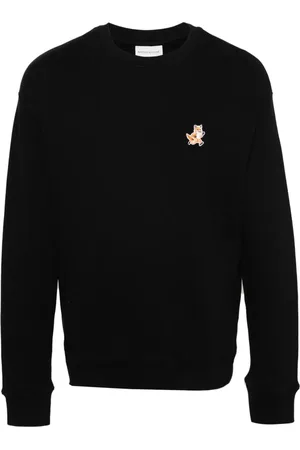 Maison Kitsuné Sweatshirt i bomuld med rævemotiv
