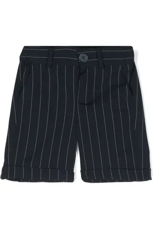 FAY Smarte shorts med nålestriber