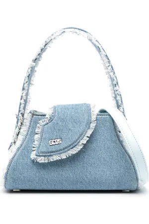 GCDS Lille Comma denim-taske