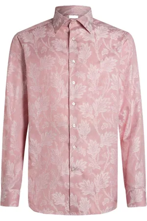 Etro Stribet skjorte i jacquard