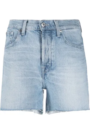 7 for all Mankind Shorts med rå kanter