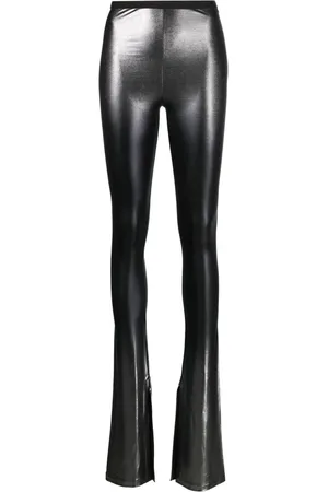 Rick Owens Metalliske Carmen bukser med svaj