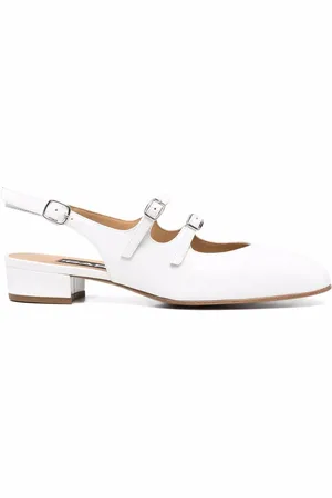 Carel Slingback-pumps i lakeret læder