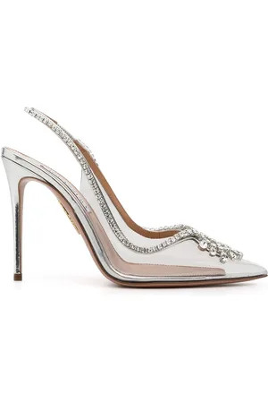 Aquazzura Seduction Crystal 105mm pumps