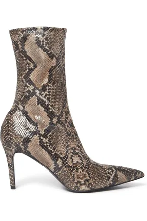 Stella McCartney Stella Iconic støvler med pythontryk