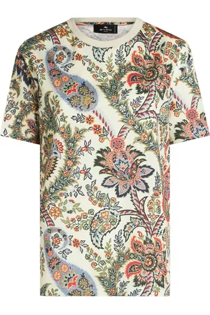 Etro T-shirt med paisleytryk