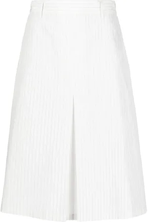Maison Margiela Midi-nederdel med nålestriber