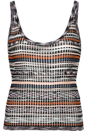 Missoni Stribet ribbet tanktop