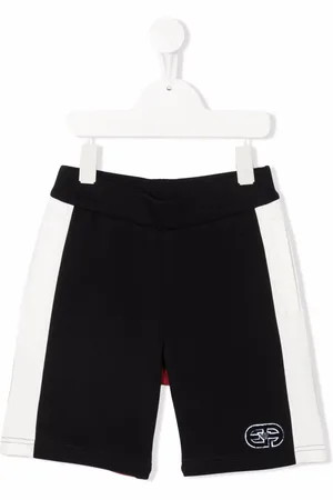 Emporio Armani Shorts med colourblocking og logomærke