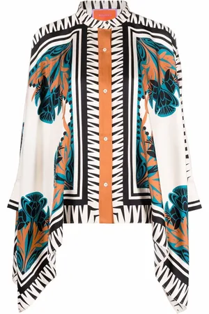 La DoubleJ Skjorte i foulard-design