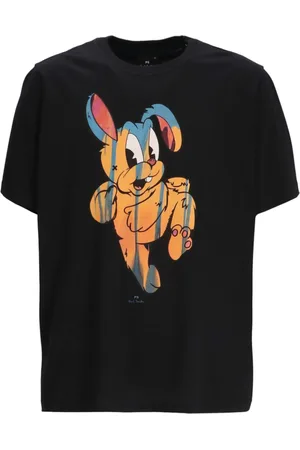 Paul Smith T-shirt med grafisk kanintryk
