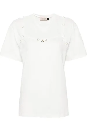 MURMUR T-shirt med strop-detalje