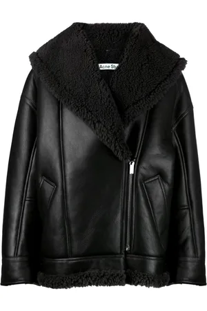 Acne Studios Jakke med sjalkrave