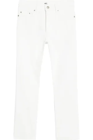 Ami Cropped højtaljede jeans