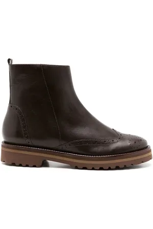 Sarah Chofakian Express brogue-ankelstøvler