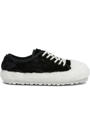 Marni Teddy sneakers med snøre