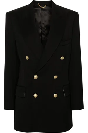 Victoria Beckham Dobbeltradet blazer med spidsrevers