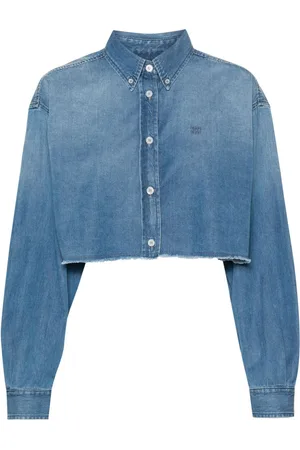 Givenchy Cropped denimskjorte