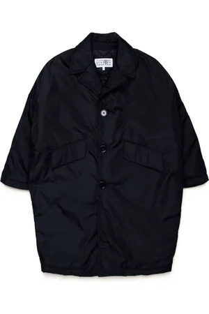 Maison Margiela Dunfrakke med broderet logo