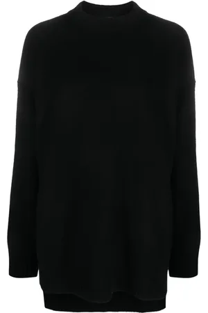 Jil Sander Langærmet trøje med rund hals