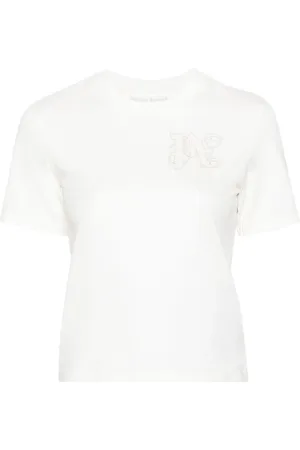 Palm Angels T-shirt med broderet logo