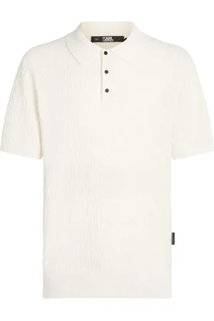 Karl Lagerfeld Polo med monogram-jacquard