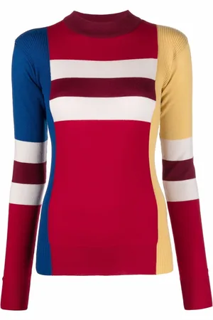 Colville Uldtrøje med colourblocking