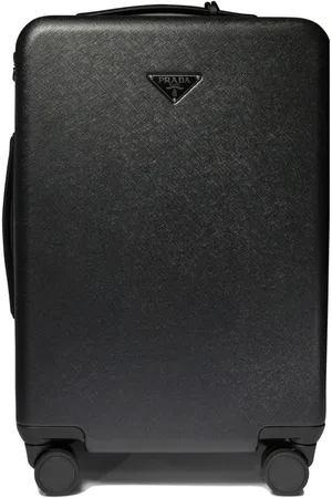 Prada Kuffert med trekantet logo