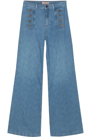 Twin-Set Højtaljede jeans med svaj