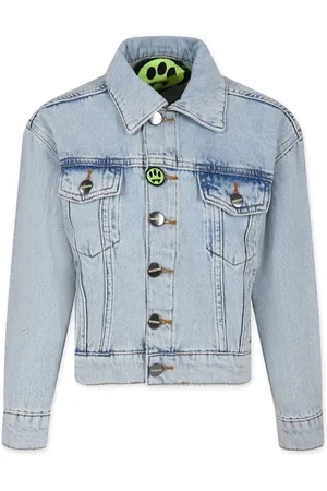 BARROW Denimjakke med logotryk
