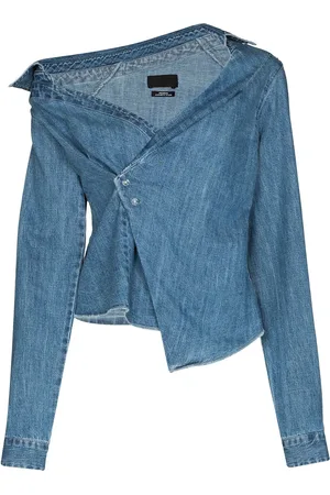 RTA Asymmetrisk Lizbeth denimskjorte