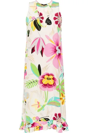 Gucci Silkekjole med blomstertryk