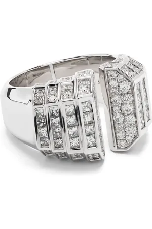 Statement Meaningful Beauties #4 ring i sterlingsølv med diamant