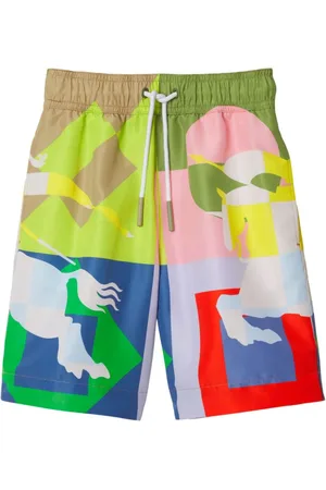 Burberry Equestrian Knight badeshorts