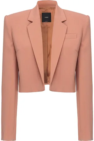 Pinko Cropped enkeltradet blazer