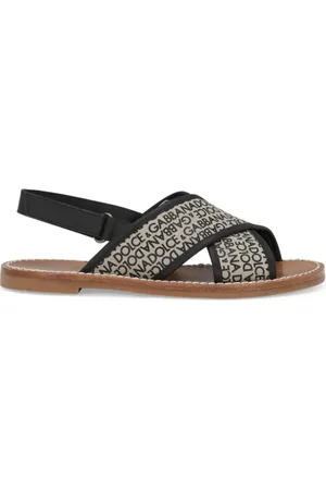 Dolce & Gabbana Sandaler i kanvas med logotryk