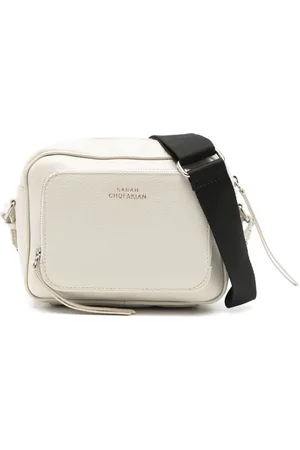 Sarah Chofakian Champs Elysees crossbody-taske i læder