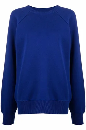 Barrie Sweatshirt i kashmir og bomuld med rund hals