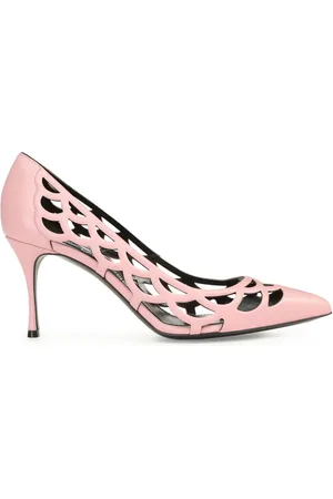 Sergio Rossi SR Mermaid 75mm pumps i læder