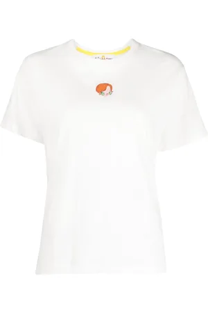 MIRA MIKATI T-shirt med logobroderi