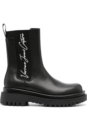 VERSACE Drew pull-on støvler med logotryk