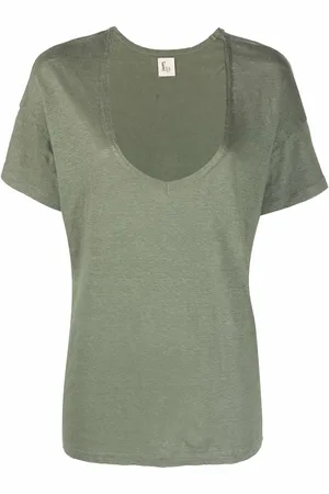 Paula Kortærmet T-shirt med U-hals