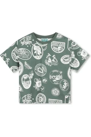 Kenzo T-shirt med grafisk tryk