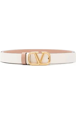 VALENTINO GARAVANI 20mm vendbart bælte med VLogo