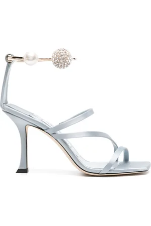 Jimmy Choo Otillia 90 mm sandaler med satin