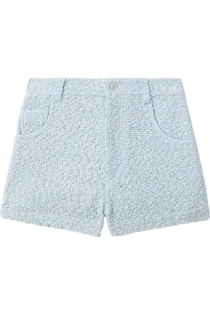 IRO Højtaljede shorts i tweed